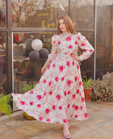 Rosàline - Elegant silk maxi dress