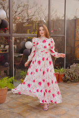 Rosàline - Elegant silk maxi dress