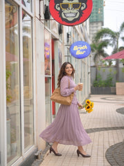 Lavender Grace Chiffon Set