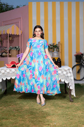 FULL BLOOM - Floral maxi dress