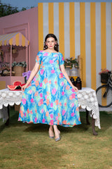 FULL BLOOM - Floral maxi dress