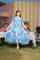 FULL BLOOM - Floral maxi dress
