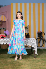 FULL BLOOM - Floral maxi dress