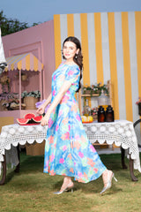 FULL BLOOM - Floral maxi dress