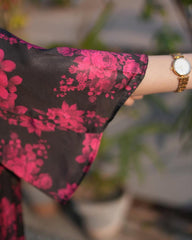 Crimson - Silk dress