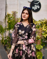 Rossy - Butter silk dress